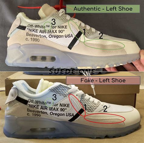 off white nike air max 90 real vs fake|white air max 90 men's.